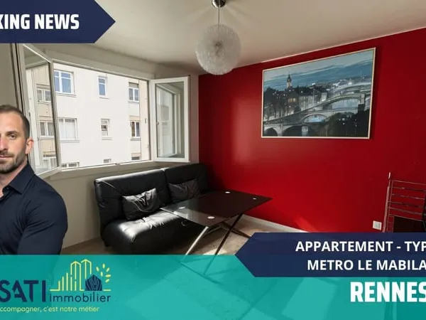 Appartement Type 3 métro Le Mabilay 