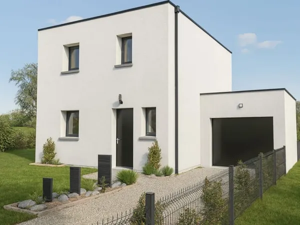 Projet de construction d'une maison 85 m² avec terrain à LA FRESNAIS (35) 