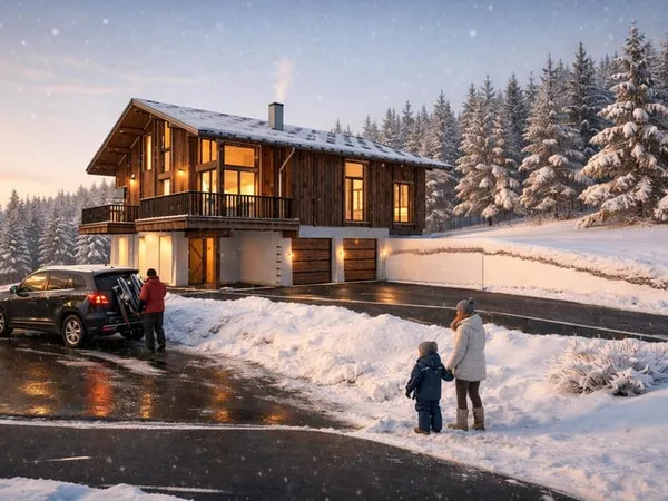 Chalet neuf - Vue Mont Blanc 