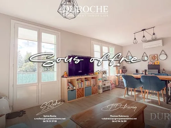 Appartement 2 chambres avec balcon plein sud Avignon proch 