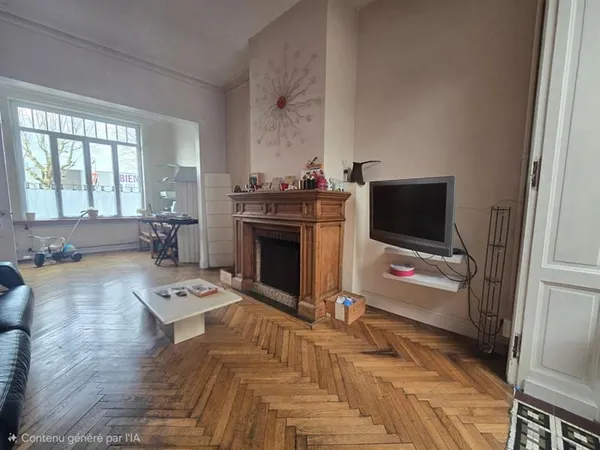 Maison Semi bourgeoise 3 chambres et jardin 120 m2 