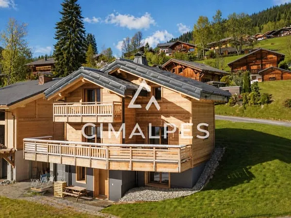 Chalet neuf 3 chambres - Vue imprenable sur les montagnes