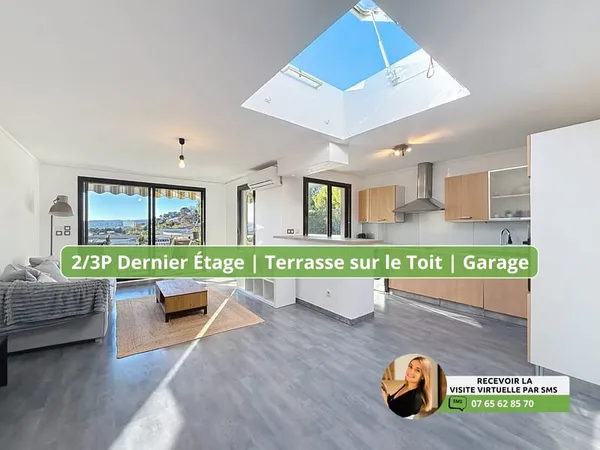 Appartement 2/3 pièces à vendre à Saint-Laurent-du-Var
