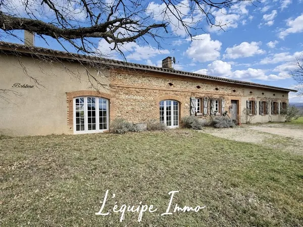 Ferme gasconne rénovée de 295m2 sur de 3245m2