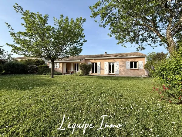 Maison de plain-pied 125 m2 Quartier résidentiel calme e