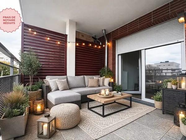 Appartement - 3 P - 63,84 m2 - 2