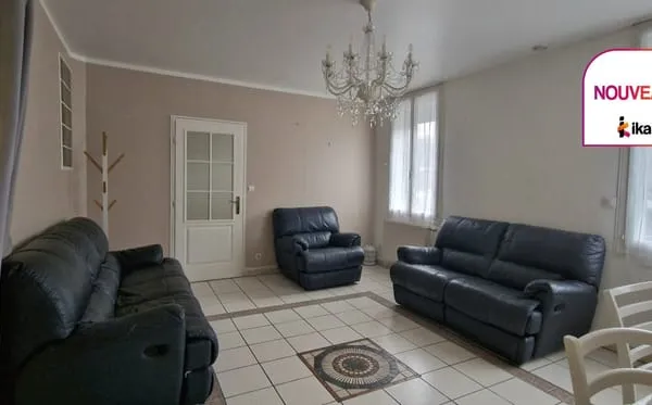 WAZIERS 59119 MAISON 165 m2 4 Chambres, bureau, Garage, Atel