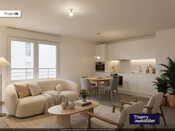 Appartement T3 - 62.78m2 - ANGERS 