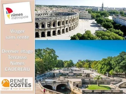 Vente en nue propriété - H76 ans - NIMES (30900)