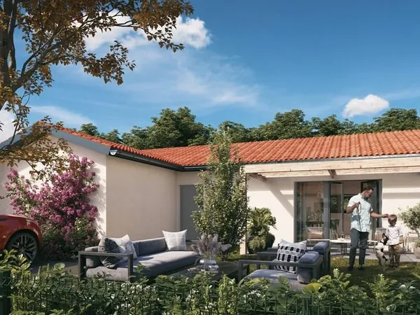 Maison Toussieu 4 chambres avec jardin