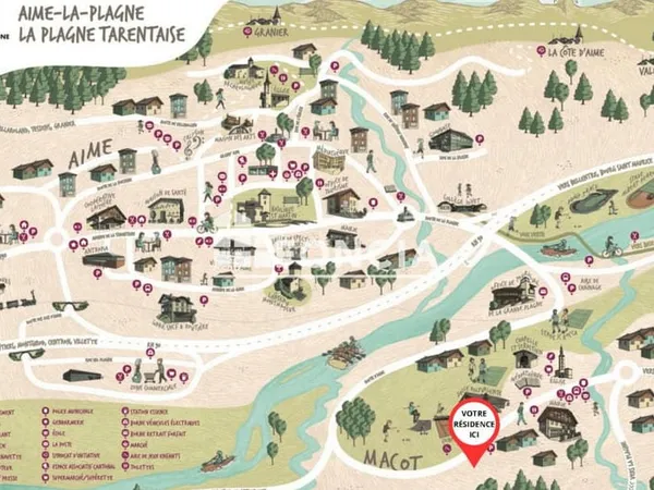 MACOT LA PLAGNE - Résidence SERENA - 3 Pièces en résidence séniors !