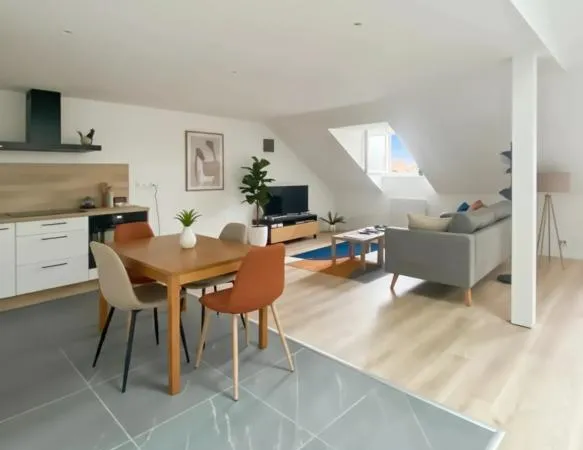 Duplex de 3 pièces vendu loué - 87m² - Valenciennes 