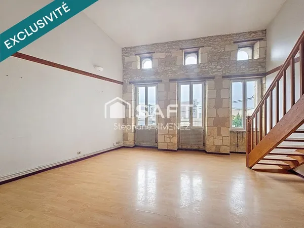 Appartement T3 de 66 m². Idéal revenus locatifs.