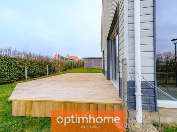 Beuvrequen - Maison ossature bois récente avec vue dégagée sur la campagne