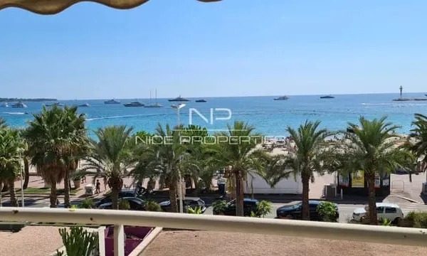 3 pièces avec terrasse et vue mer sur la Croisette