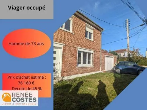 Viager occupé - H73 ans - BETHUNE (62400)