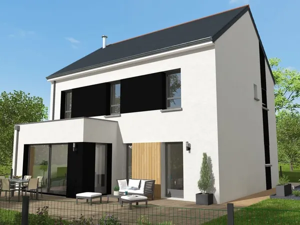 Projet de construction d'une maison 132 m² avec terrain à CHATEAUGIRON (35)