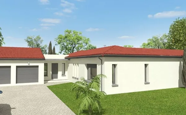 Projet de construction d'une maison 144 m² avec terrain à AUCAMVILLE (82) au prix de 369488€.