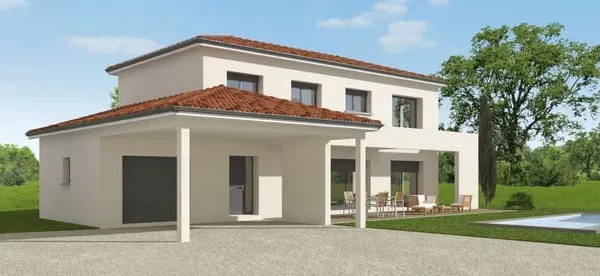 Projet de construction d'une maison 149 m² avec terrain à LEGUEVIN (31) au prix de 452444€.