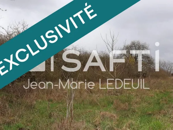 Terrain de loisir, verger.