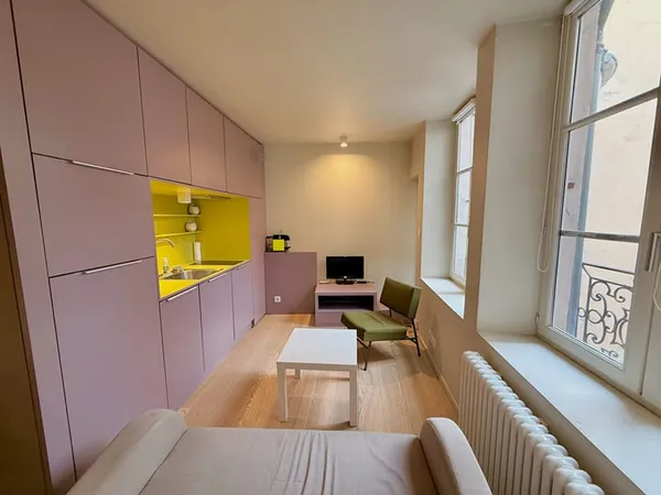 LYON 2 CORDELIERS - T1 bis meublé 22.87 m²