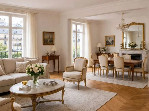 Paris 16ème - Village d'Auteuil - 5 pièces - Appartement de 116m2 avec charme de l'ancien