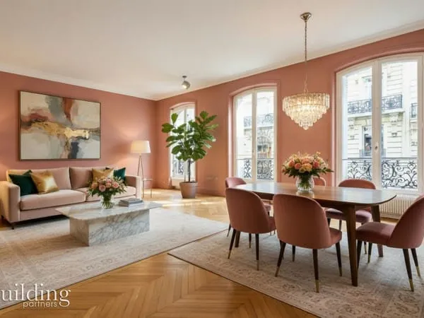 Paris 16ème- Place de Mexico - Appartement de 230 m2 avec tout le charme de l'ancien