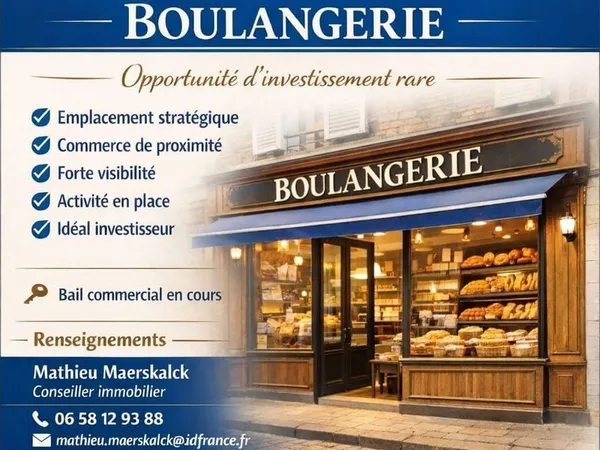 Local commercial 300 m²