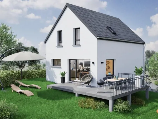 Maison 100m² avec garage sous sol