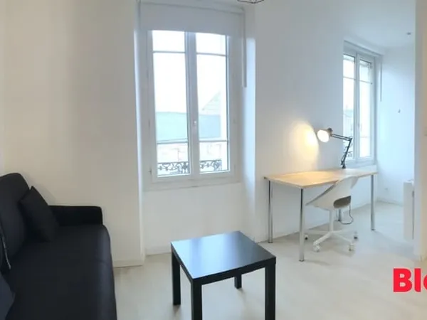 A LOUER - RENNES EGLISE ST HELIER - APPARTEMENT T1 MEUBLÉ - 600€ INCLUANT EAU, ELECTRICITÉ, WIFI