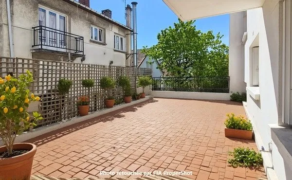 APPARTEMENT DE 3 PIECES AVEC 38m2 d'espaces extérieurs