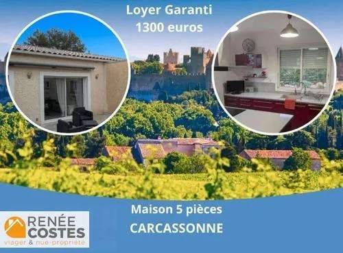 Cession-bail à vie - F76-H78 ans - CARCASSONNE (11000)