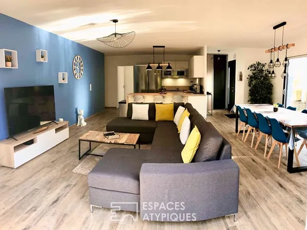 Colocation, Chambre avec salle d'eau privative, Maison récente avec jardin Nantes Petit Port