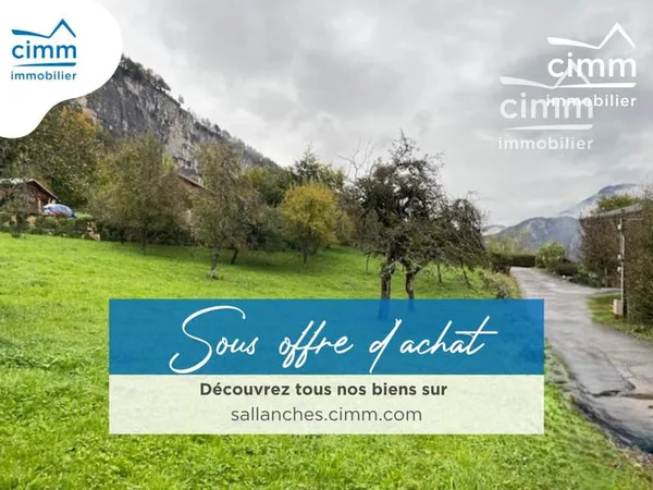 TERRAIN A VENDRE - OUTREDIERE 74700 SALLANCHES
