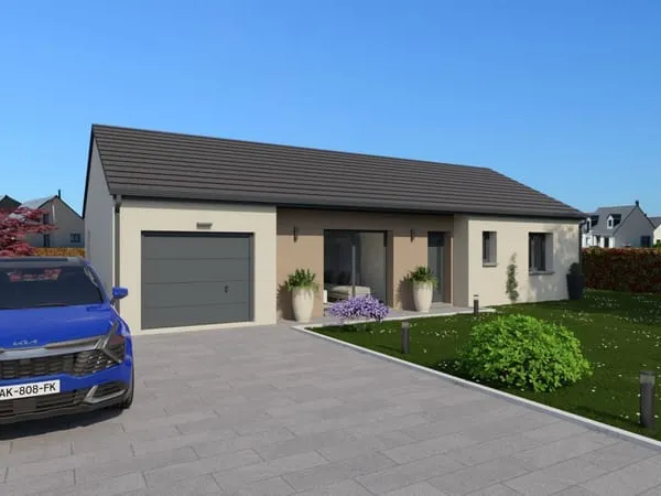 Projet de construction d'une maison 98 m² avec terrain à PARENT (63)