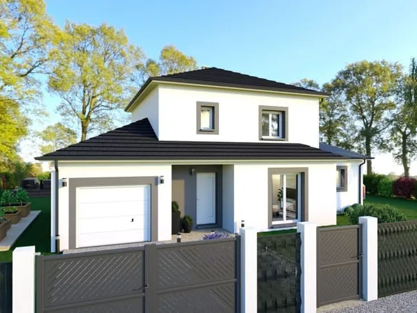 Projet de construction d'une maison 124 m² avec terrain à SAINT-JULIEN-DE-COPPEL (63)