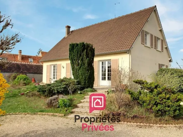 CEPOY PROCHE MONTARGIS - A VENDRE MAISON de 130 m2 - 6 PIECES - SOUS-SOL TOTAL - TERRAIN 1311 m2