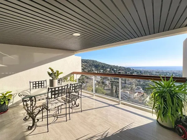 NOUVEAUTE LE CANNET RESIDENTIEL : 3P AVEC VUE MER PANORAMIQUE GARAGE PISCINE ET GARDIEN