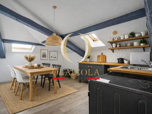 BIDART / BOURG - Charmant Appartement T3 avec Vue Imprenable à rénover
