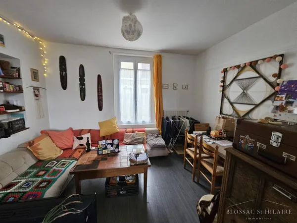 Poitiers au pied du centre-ville, appartement T3,55 m2 avec