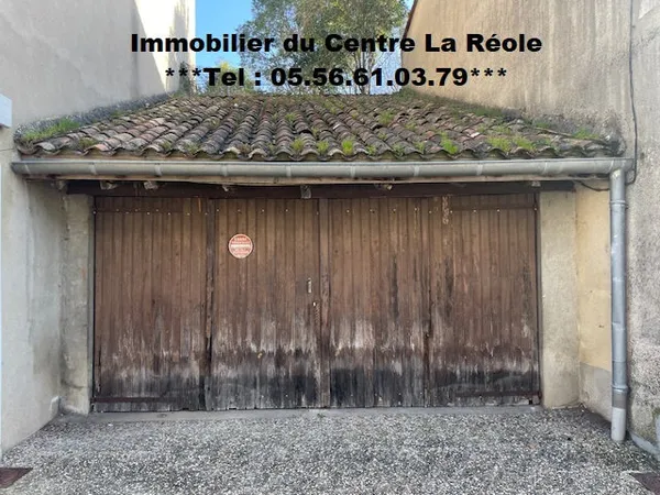 Garage 30 M2 centre ville La Réole