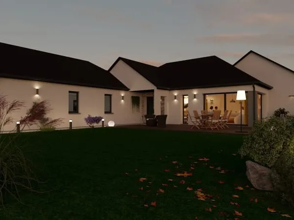 Projet de construction d'une maison 140 m² avec terrain à MONTBEUGNY (03)