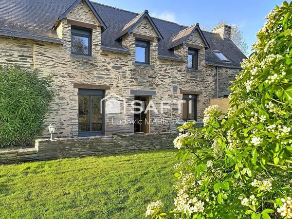 Maison en pierre mitoyenne