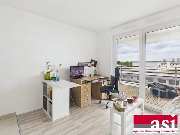Studio LOUÉ 22 m2 MEINAU