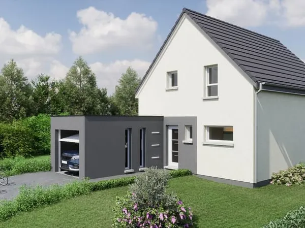 Maison 100 m² 3 chambres avec jardin - SPECHABCH LE BAS
