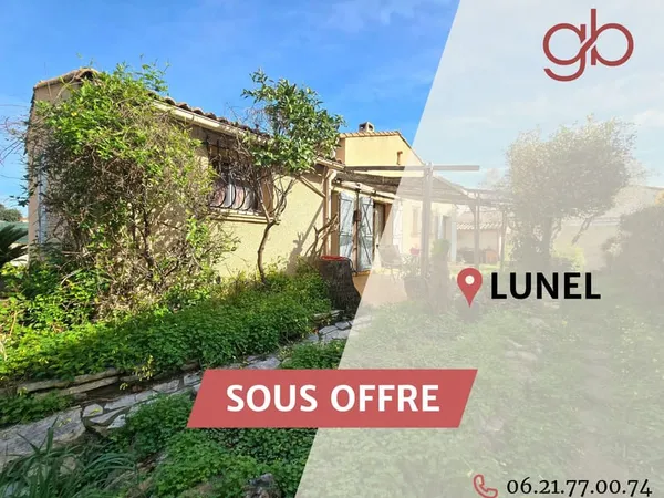 Exclusivité Maison de plain-pied avec fort potentiel à Lun