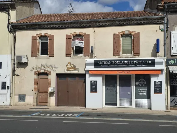 A vendre, Marssac sur Tarn, Immeuble avec Local pro et appar