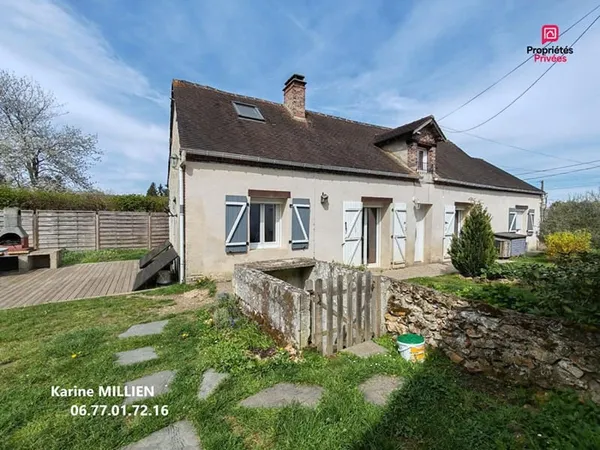 SAINT REMY SUR AVRE 28380 Maison individuelle - 1 étage - 4 chambres - Dépendance - Garage - Terrain