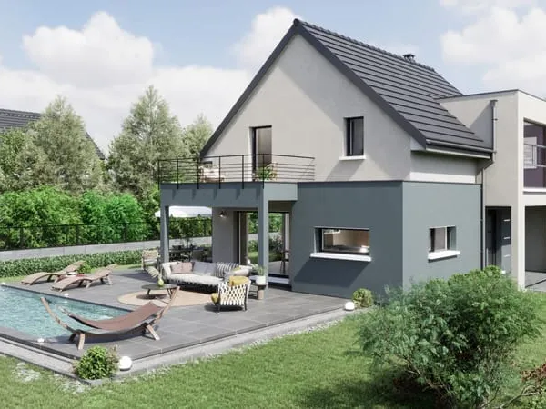 Maison de 150 m2 4 chambres - Herrlisheim