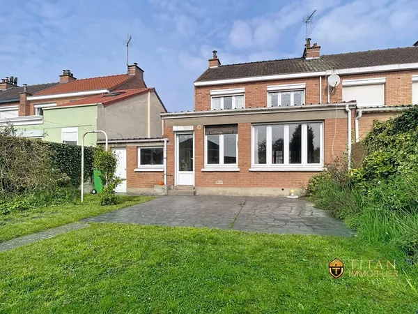 Maison 3 chambres, garage, jardin à Dunkerque (59640)